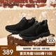 斯凱奇（Skechers）男鞋保暖男靴高幫鞋加厚加絨棉鞋一腳蹬休閑運動鞋237283C 全黑色/BBK 43