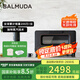 巴慕達（BALMUDA）【國家補貼】蒸汽烤箱迷你小型多功能烘焙智能電烤箱家用辦公室 面包蛋糕吐司雞翅早餐機 黑色8L
