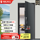 富德森 甲級防盜門入戶門+防撬邊工藝+鋁型材拼接安全門子母門+智能門鎖指紋鎖 大門單開門 標配 豪華機械鎖 單開 高2050/寬960/860外開/外包內(nèi)開 包郵/包測量/不包安裝