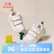 牧童嬰兒學(xué)步鞋2025秋季新款女童軟底寶寶鞋子學(xué)走路機能鞋男童鞋 鐘乳白（舒適超纖） 18 鞋內(nèi)長13.5cm