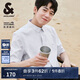 杰克·瓊斯（JACK&JONES） 春季易打理商務(wù)襯衫舒適刺繡通勤休閑免燙半袖襯衣男裝225104001