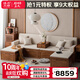 溪木工坊羅漢床新中式儲(chǔ)物實(shí)木沙發(fā)床兩用組合老榆木客廳推拉床榻 2.5m泰然推拉沙發(fā)床（帶墊子）