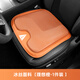 猛道深藍S07/SL03/G318/S09/L07S05汽車四季透氣坐墊防滑冰絲座椅涼墊 深藍-愛瑪橙冰絲座墊【一個裝】