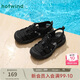 熱風(fēng)2025年夏季新款女士時(shí)尚涼鞋H67W25601 01黑色 37