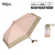Wpc.遮陽(yáng)傘日本太陽(yáng)傘五折小巧便攜迷你黑膠卡片傘防曬傘防紫外線(xiàn)