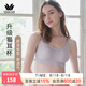華歌爾（Wacoal）藍(lán)標(biāo)女內(nèi)衣無鋼圈花生杯貓耳杯棉感曠野美拉德背心內(nèi)衣文胸罩3501 【細(xì)肩帶】升級貓耳杯-雅致灰 M (70A-70E/75A-75C)
