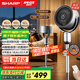 夏普空氣循環(huán)扇電風(fēng)扇家用驅蚊直流變頻新款電扇大風(fēng)力渦輪暴風(fēng)落地扇對流凈化除菌循環(huán)風(fēng)扇遙控3D搖頭 CD420A-C【升級款】語(yǔ)音+離子群+濾網(wǎng)凈化