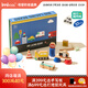 imikids大粒串珠積木幼兒童穿珠子玩具寶寶蒙氏穿線教具1-2歲 穿行城市間