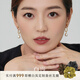 白嵐小方扣珍珠耳釘女925銀耳飾耳墜氣質小眾設計輕奢生日禮物送禮 淡水珍珠（8-9mm)