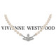 VVIENNE WESTLOCK【專柜正品】順豐包郵西太后珍珠項鏈女土星經(jīng)典銀色帶鉆同款生日 銀色-土星珍珠項鏈
