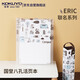 國譽(yù)（KOKUYO）B5/40張/8mm橫線eric 聯(lián)名系列campus緊湊型八孔活頁本大容量棕色1本W(wǎng)SG-RU8MP11-2