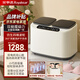 榮事達全自動(dòng)雙桶分區迷你內衣褲波輪洗衣機洗烘一體懶人母嬰洗襪子機高溫煮洗以舊換新國家政府補貼15% 標準款（不銹鋼內筒+多功能洗滌）