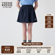 Teenie Weenie小熊女裝半身裙2025年夏季新款甜美少女感休閑蓬蓬裙 藏青色 M