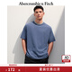 ABERCROMBIE & FITCH【重磅圓領(lǐng)】男裝25夏季新款經(jīng)典小麋鹿美式短袖T恤KI124-5181 復(fù)古藍(lán) S (175/92A)