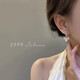 瑞泓祥999純銀耳針貓眼石三葉草珍珠耳釘女輕奢高級感耳環(huán)溫柔氣質(zhì)耳飾 【999純銀耳針】三葉草珍珠耳釘