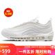 耐克NIKE休閑鞋女經(jīng)典氣墊AIR MAX 97運(yùn)動(dòng)鞋DH8016-100白37.5