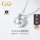 GiO珠寶 澳白海水珍珠項(xiàng)鏈吊墜GUILD維納斯18K金送老婆送女友