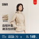 森馬（Semir）[商場(chǎng)同款]外套女收腰連帽字母2024春季潮流三防寬松101124109011