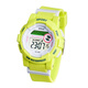 信佳（xinjia） 熒光色學(xué)生手表男孩女孩防水夜光初中小學(xué)生糖果色電子表 瑩黃白