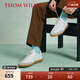 THOM WILLS【舒適軟內(nèi)里】ThomWills復(fù)古德訓(xùn)鞋男夏季休閑皮鞋運(yùn)動鞋小白鞋 淺灰白色G791 41 /7.5碼