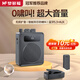 夢(mèng)多福小蜜蜂擴(kuò)音器教師專用喇叭導(dǎo)游無(wú)線喊話器藍(lán)牙防嘯叫便攜式麥克風(fēng)領(lǐng)夾專用一拖二戶外長(zhǎng)續(xù)航大功率 復(fù)古黑】無(wú)線雙麥+磁吸快充+數(shù)顯