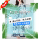 棉致杭州高端真絲連衣裙女夏季2025新款寬松大碼收腰顯瘦桑蠶絲裙子 藍色 XL 90-120斤