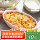 半物生活陶瓷烤盤烤箱用芝士焗飯盤家用烤盤雙耳焗飯微波爐盤子烘焙盤工具