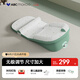 ABCMOKOO嬰兒防吐奶斜坡墊防溢奶嗆奶枕頭0-3歲新生兒哺乳枕-PRO無(wú)極款
