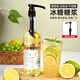 艾可芙冰糖糖漿1kg檸檬茶水果茶奶茶店專用飲品咖啡調(diào)味家用