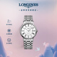浪琴（LONGINES）瑞士手表 時(shí)尚系列 機(jī)械鋼帶男表七夕禮物L(fēng)49214116