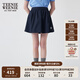 Teenie Weenie小熊女裝半身裙2025年夏季新款甜美少女感休閑蓬蓬裙 藏青色 M