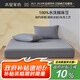 水星家紡床笠純棉100%全棉單件水洗棉A類床單隔臟床墊罩180x200家居館