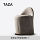 TAZA 妝凳 意式輕奢磨砂牛皮梳妝凳臥室網(wǎng)紅圓凳 現(xiàn)代簡約客廳換鞋凳 Top Notch R級全真皮 妝凳