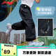李寧（LI-NING）童裝兒童運(yùn)動(dòng)褲子男女小大童輕薄棉感防蚊束腳衛(wèi)褲170YKLV247-1
