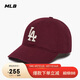 MLB棒球帽子夏季男女鴨舌帽明星虞書欣同款軟頂情侶3ACP6601N-07RDS