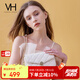 VANESSA HOGAN VH女包山茶花系列方包質(zhì)感菱格包時(shí)尚腋下單肩包通勤牛皮斜挎包
