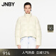 江南布衣（JNBY）【商場(chǎng)同款】24冬新品羽絨服女立領(lǐng)面包服短款簡(jiǎn)約休閑5O0C11840 740/淡黃 S