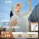 波司登楊紫同款國(guó)標(biāo)防曬衣女短款冰絲防紫外線顯瘦顯高斗篷式外套