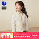 迷你巴拉女童輕薄三防羽絨服外套寶寶時(shí)尚撞色冬季兒童衣服