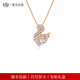 EIDI項(xiàng)鏈艾迪天鵝物語銀飾項(xiàng)鏈女生輕奢小眾高級(jí)生日節(jié)日925吊墜禮物 【精美禮盒】天鵝物語-玫瑰金