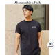 ABERCROMBIE & FITCH【經(jīng)典LOGO】男裝25夏新款美式復古重磅圓領(lǐng)短袖T恤KI123-5029 黑色 S (175/92A)