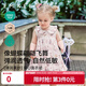 嫚熙（EMXEE）童裝吊帶連衣裙女童公主裙女寶無袖長裙2025新款夏季寶寶裙子 玫瑰圓舞曲 90 cm 【1-2歲】