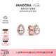 潘多拉（PANDORA）閃亮淚滴耳釘水滴型獨(dú)特小眾精致七夕情人節(jié)禮物送女友