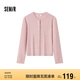 森馬（Semir）森馬陳都靈針織開衫女美利奴羊毛衫24冬新款內(nèi)搭保暖109724106001