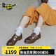 馬?。―R.MARTENS）8065 Mary Jane舒適美拉德瘋馬皮棕色皮鞋瑪麗珍鞋 深棕色 37