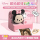 迪士尼（Disney）彩色可打印照相機(jī)拍立得男女童高清拍照前后雙攝即刻出片生日禮物