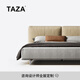 TAZA 床 意式牛皮懸浮床 別墅臥室簡約現(xiàn)代雙人床輕奢齊邊床頭軟包床 Bronze V級(jí)-全真皮 1.8*2.0M Float Bed