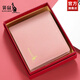 袋鼠女士錢(qián)包真皮短款錢(qián)夾2025新款小巧可愛(ài)簡(jiǎn)約學(xué)生薄折疊皮夾零錢(qián)包 粉色