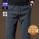 羅蒙高端燈芯絨褲子男潮流休閑褲新款寬松商務(wù)長褲松緊腰百搭直筒褲男 灰色【常規(guī)款】 XL 【推薦130-150斤】