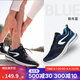 迪卡儂（DECATHLON）運(yùn)動(dòng)鞋男春季透氣休閑防滑網(wǎng)面減震跑步鞋休閑鞋RUNS 升級(jí)輕盈-極光藍(lán) 42